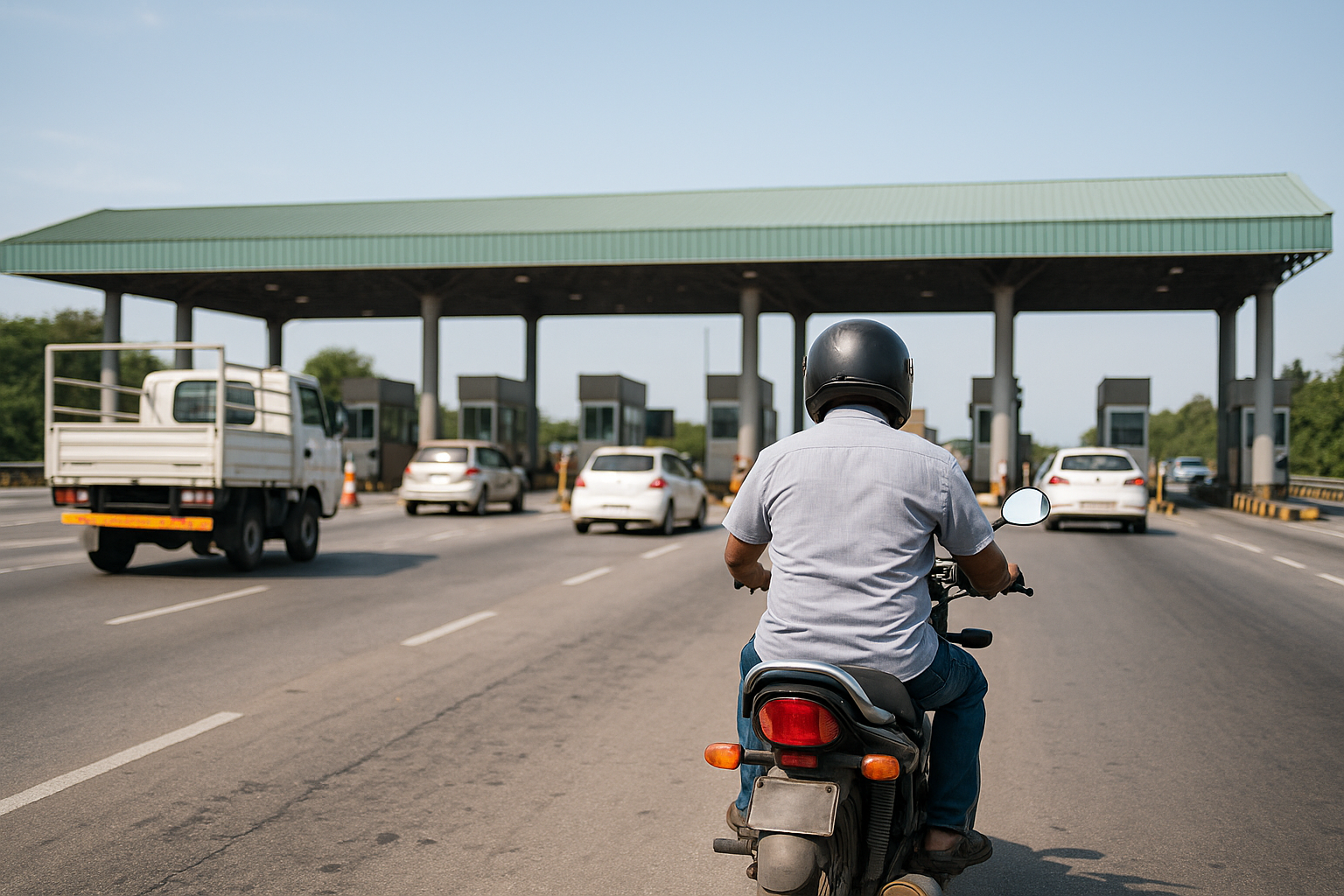 Bikes Toll Exemption Gadkari June 2025