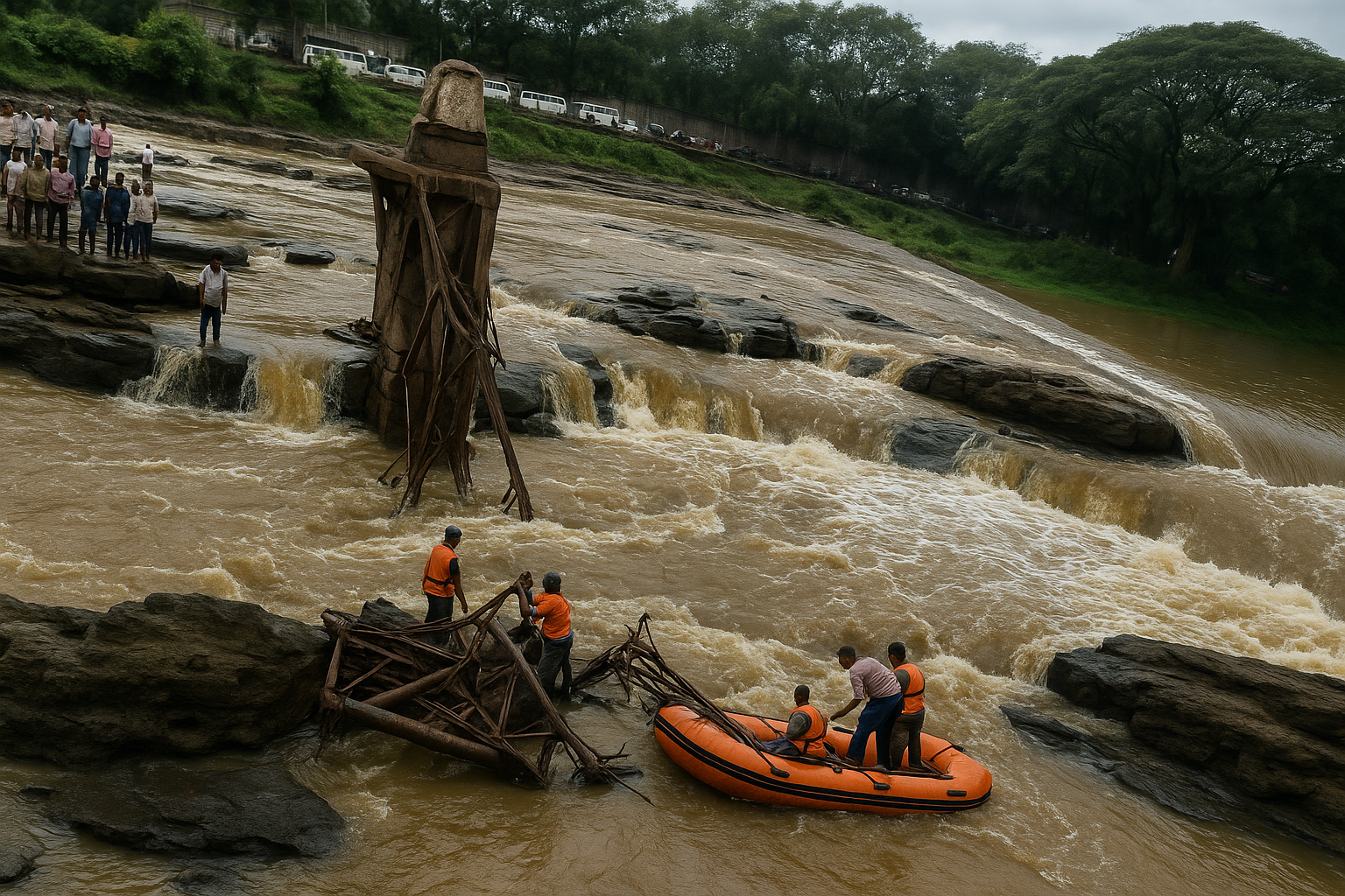Pune Indrayani Bridge Collapse Report June 2025