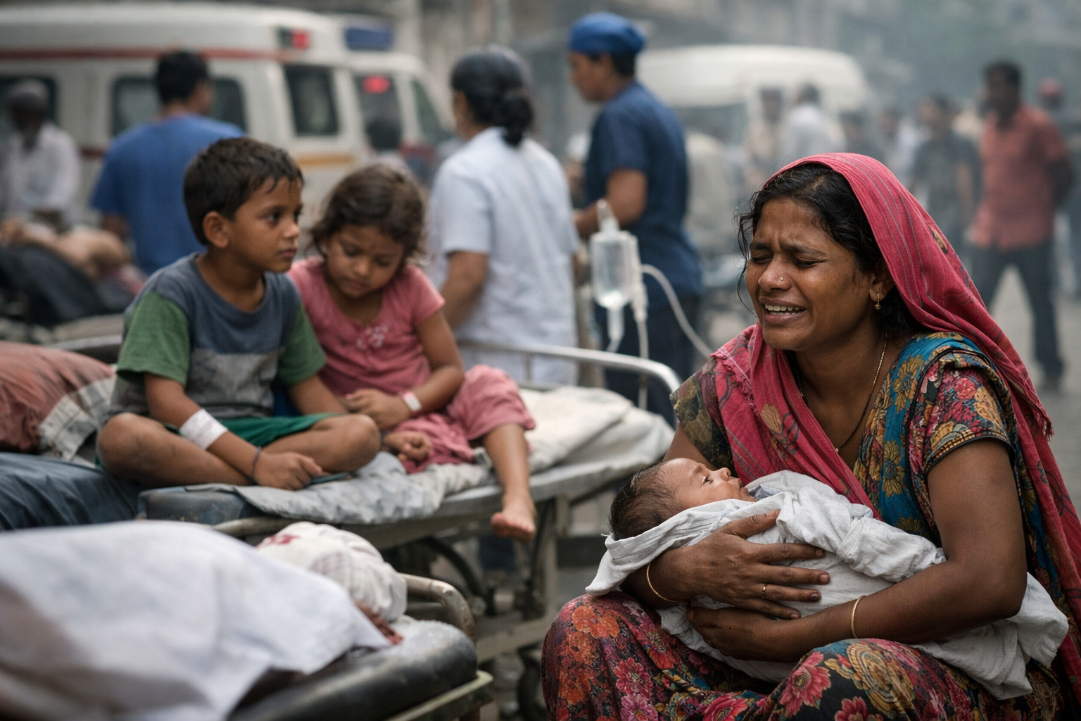 Madhya Pradesh Water Crisis Contaminated Water Children Dead