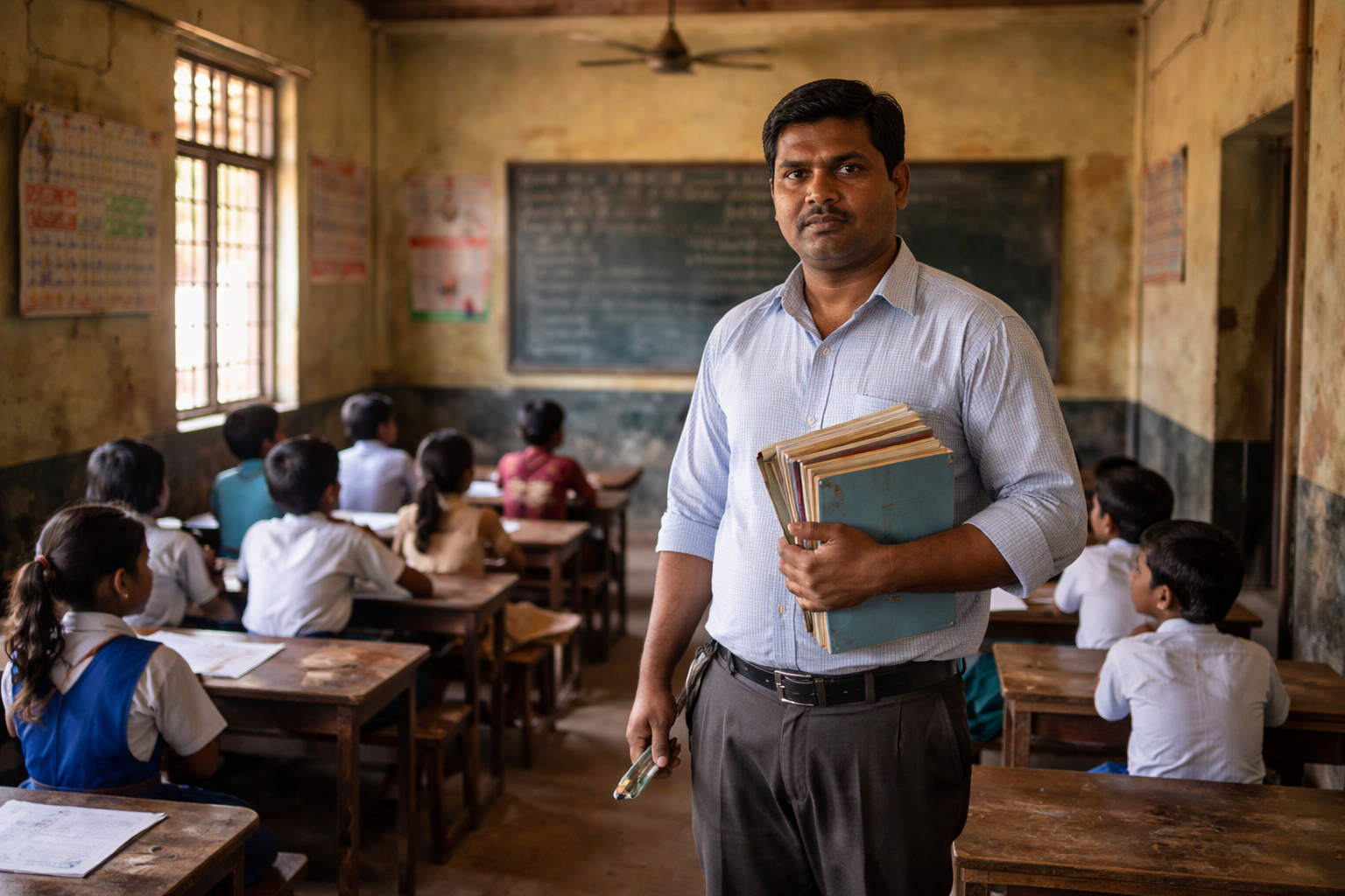 Only ONE Teacher for an Entire School? India’s Shocking Reality 😱