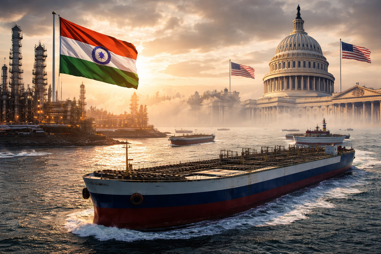 Big News: US Allows India to Buy Russian Oil for 30 Days | Global Oil Crisis Explained