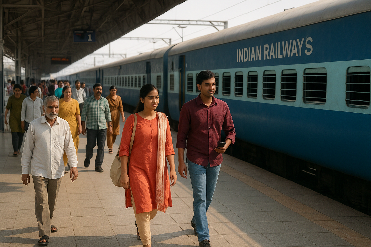Indian Railways Confirmed Ticket Entry Rule
