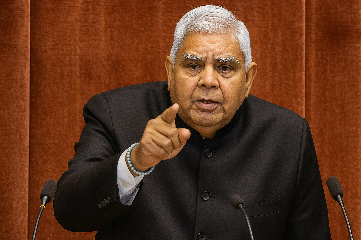 Jagdeep Dhankhar Resigns Vice President Health Issues India