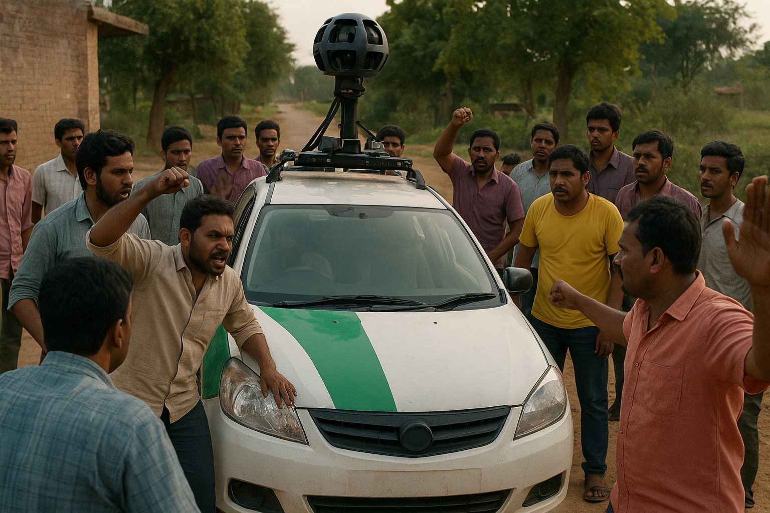 Villagers BEAT Google Maps Team in Kanpur Real Reason Behind Attack!