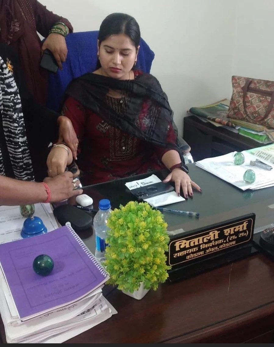 Jharkhand Officer Mithali Sharma Caught Taking Bribe First Posting