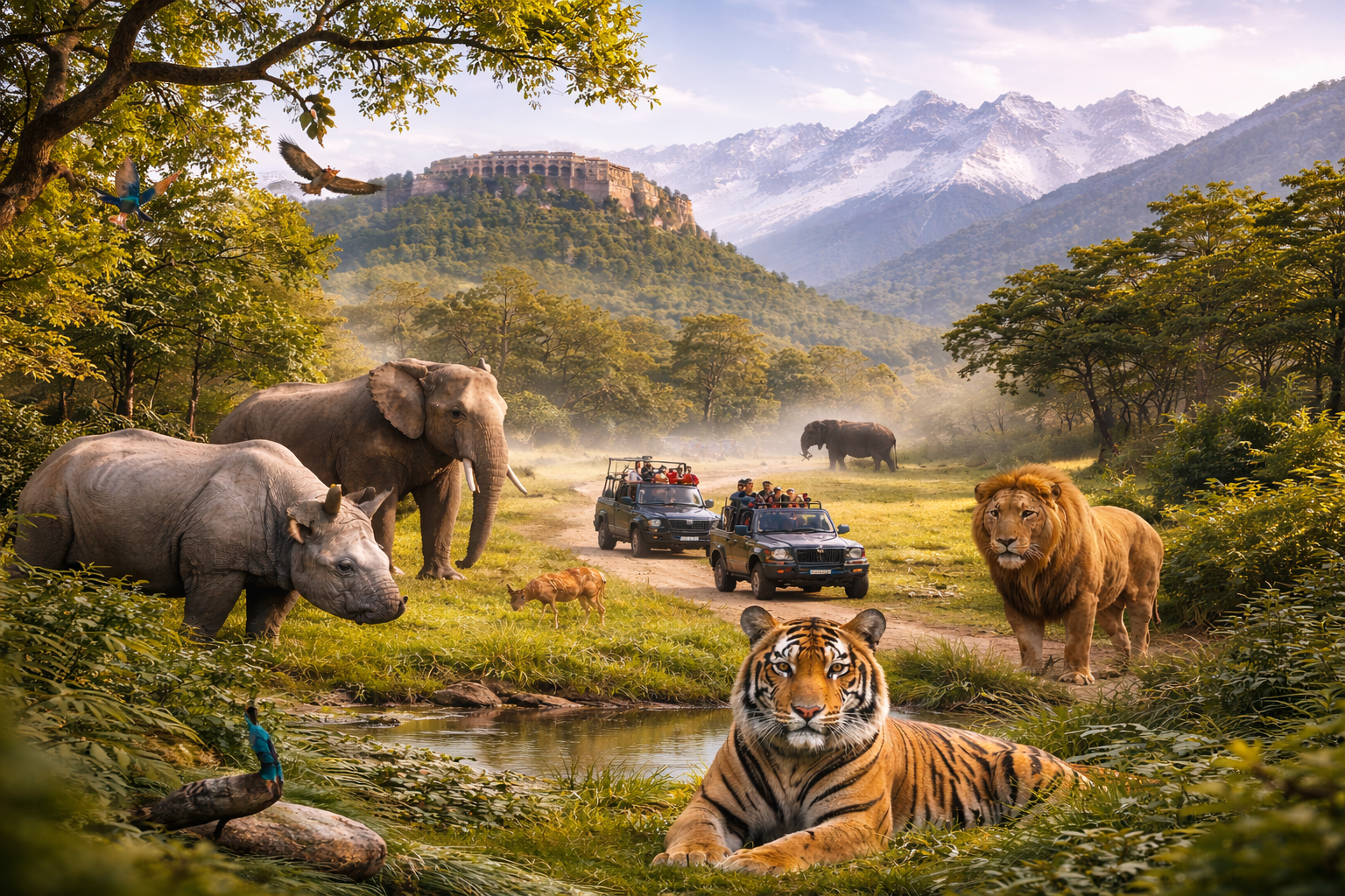 Top 10 Safari Parks in India, Wildlife Lovers Must Watch!