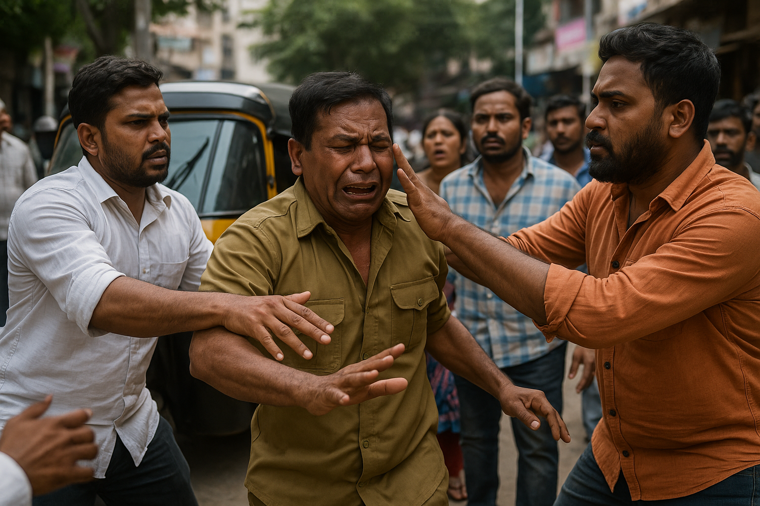 Virar Auto Driver Marathi Row