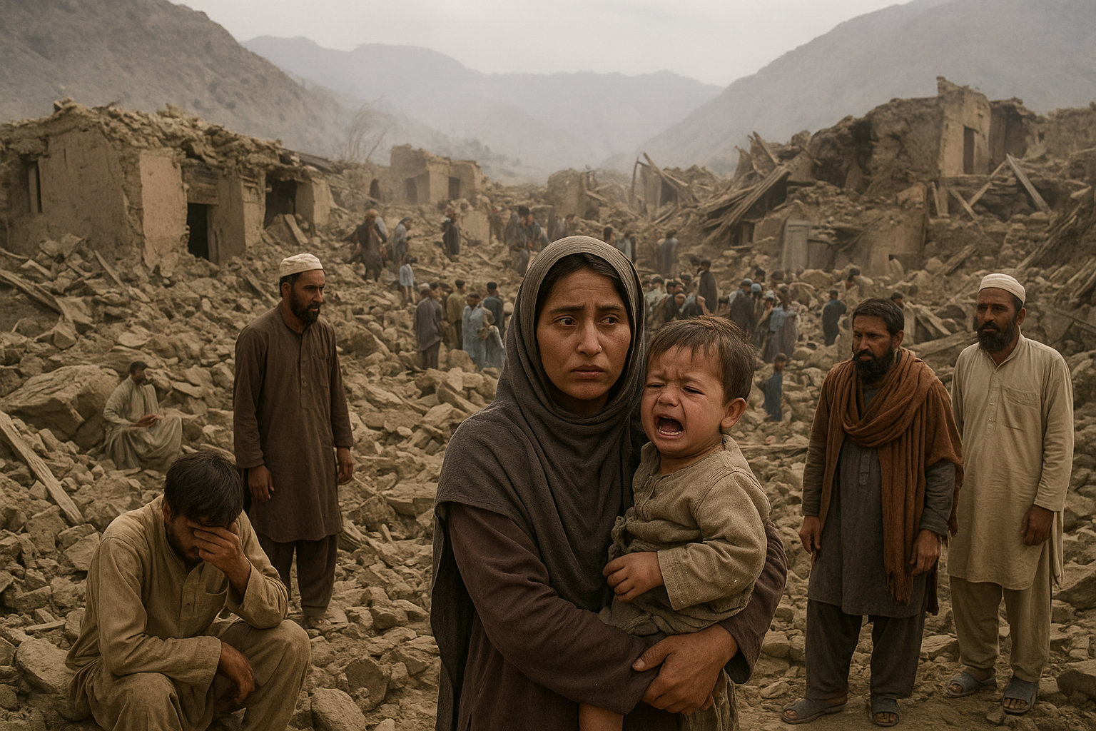 Afghanistan Earthquake Horror 😱 600+ Dead, Thousands Injured