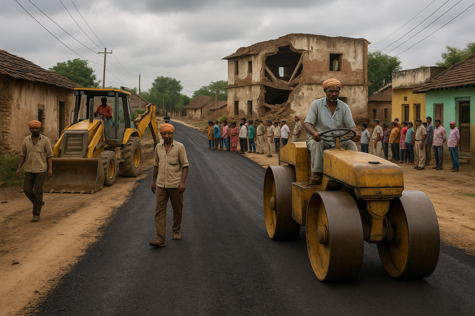Jhalawar Road Repairs CM Visit School Collapse