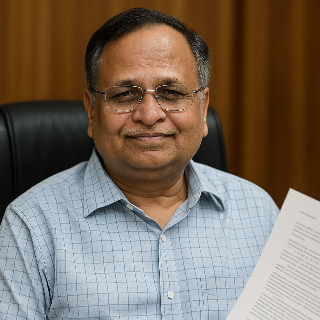 Satyendar Jain PWD Case Clean Chit August 2025