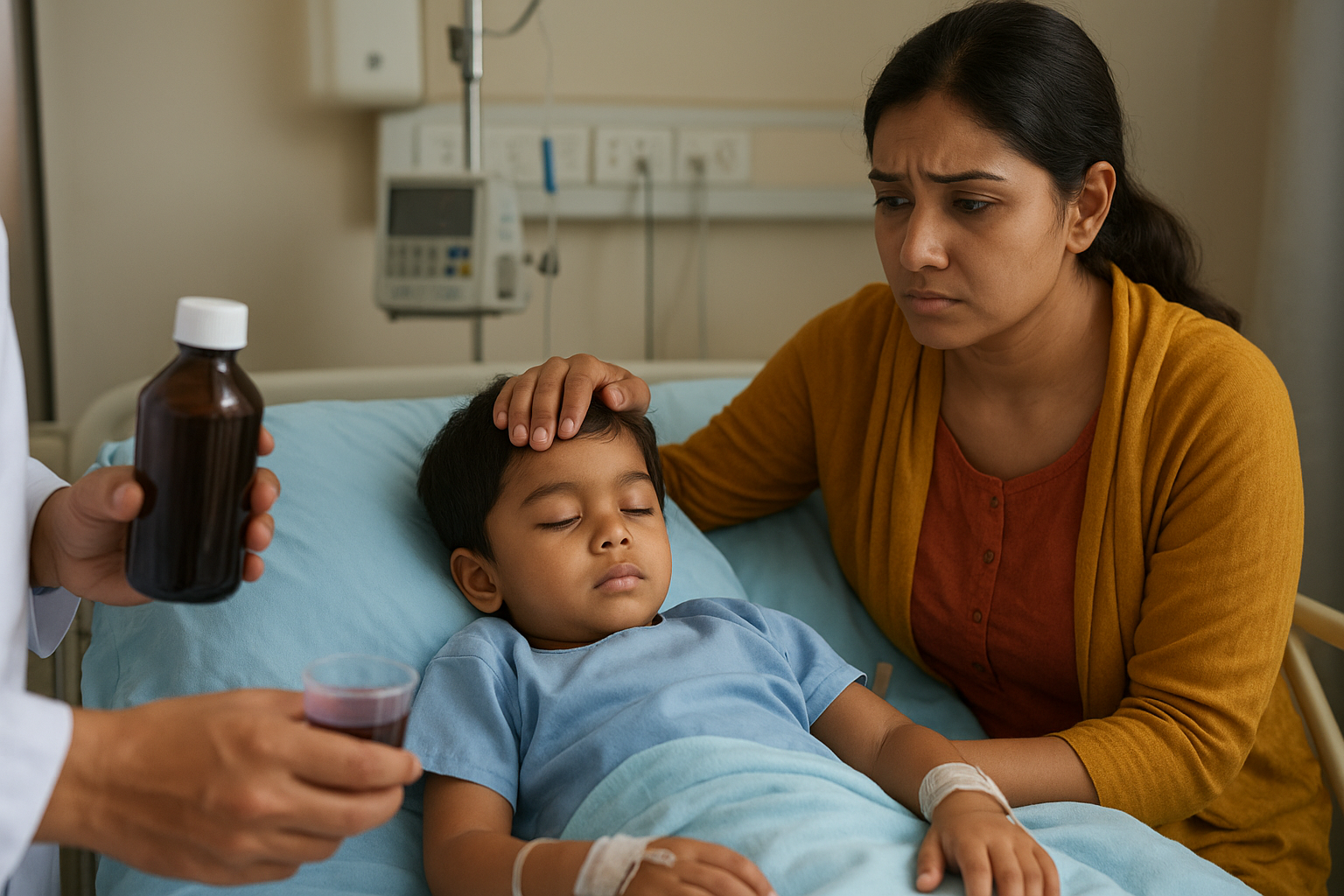 India Cough Syrup Tragedy 20 Children Dead Toxic Medicine