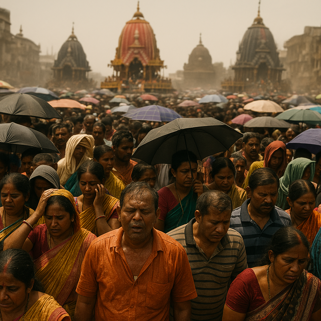 Puri Rath Yatra Hospitalised June 2025