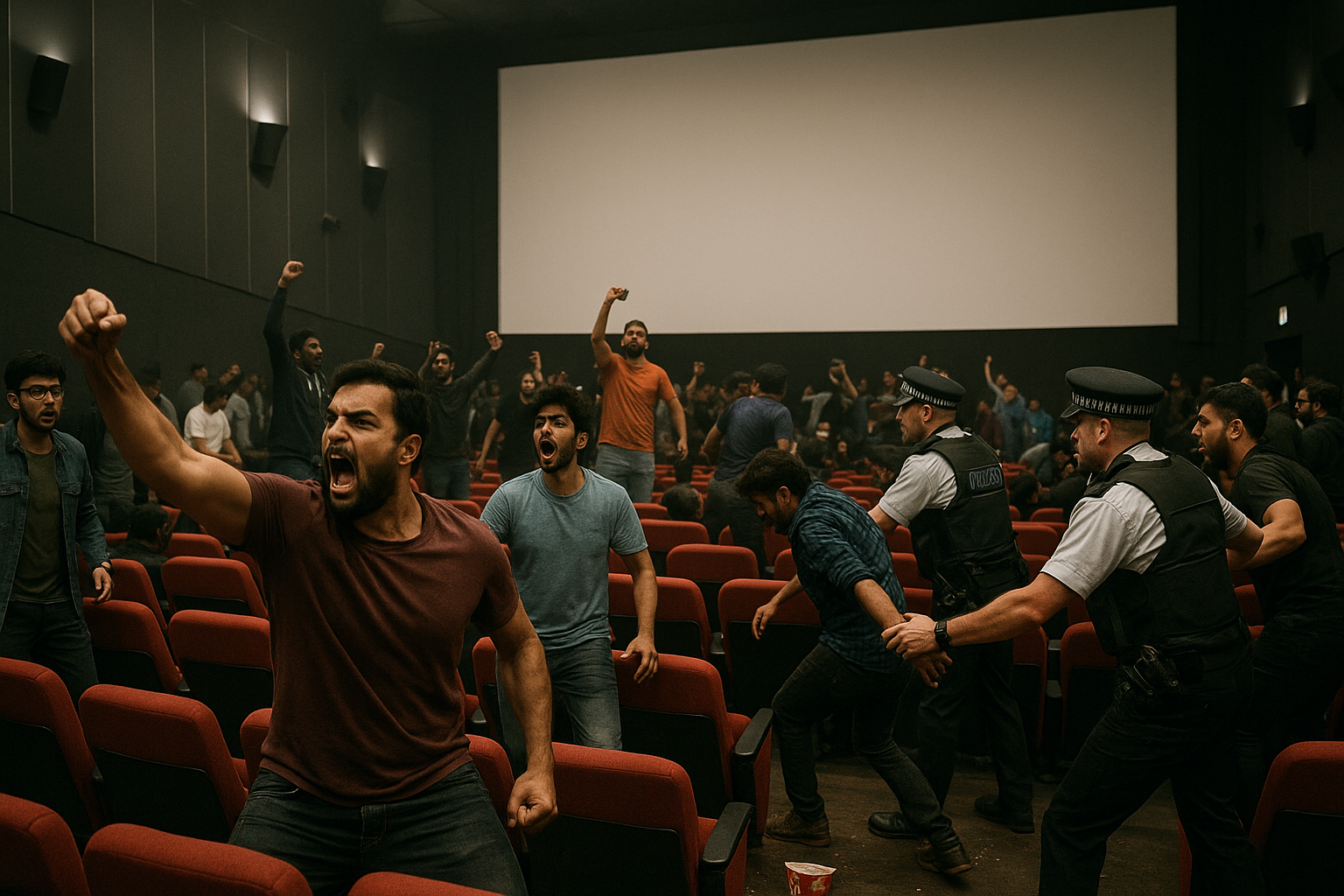 Indian Movie Halted UK Fan Chaos Cineworld Raavan